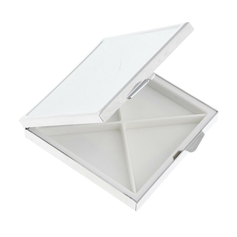 Travel 4 Compartments Dispenser Case Vitamin Storage Container Pill Box Tablet