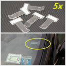Car Ticket Clip Vehicle Accessory Parking Permit Holder Card Windscreen Window