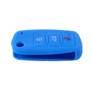 Silicone Cover 3 Button Key Fob Case Flip For Golf Bora Passat Scirocco, Da