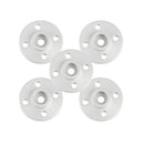 10Pcs Metal Servo Arm 25T Round Type Disc Matal Horns for MG995 MG996R MG94