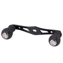 Carbon Fiber Fishing Reel Handle Rocker Cork Rubber Knob For ABU ReelsB Hn