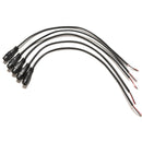 5X DC Connector Cable Power Adapter Plug Female 2.1x5.5mm for CCTV Camera Pip TE