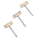 3Pcs Brass guitar bridge compensated saddles for guitar accessory BX