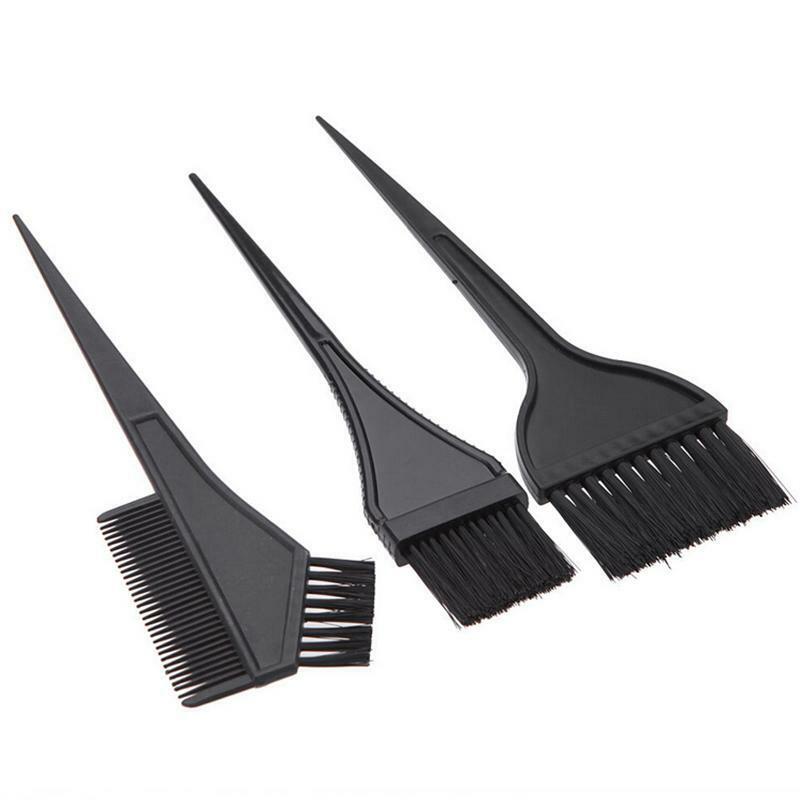 5x Hairdressing Hair Dye Color Bowl Color Mixing Comb Brush Set Kit Tint Tool 3C