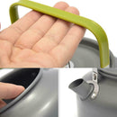 Andes Portable Aluminium 0.8L  Camping/Hiking Kettle Coffee Teapot New