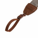 Camera Shoulder Neck Belt Cotton Strap Brown For Canon Sony Nikon Olympus DSLR