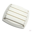 4xWhite Plastic Mini Boat Round louvred Hose Hull Air Vent Grille 3inch 76mm