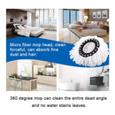 Durable 360 Degree Rotating Spinning Mop Microfiber Heads Mop Floor Replacem BX