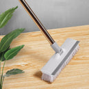 Floor Brush Scrub Brush Adjustable Height Long Handle for Tile Cleaning