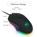 4800DPI LED USB Wired Gaming Backlight Game Mouse Pro Gamer Mice For Laptop