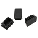 20 pcs Plastic Rectangular End Cap 30mm x 20mm Threaded Pipe Tube Insert Ru D1N3