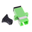 10pcs sc apc simplex mode fiber optic adapter sc apc optical fiber coupler TO