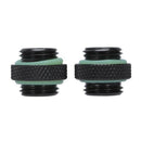 2Pcs Barrow G1/4 Inch Mini Dual External Thread Connection Double Male Adap