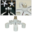 LED Light Bulb Lamp Adapter Socket Converter Holder B22 to E27 Home Lighting