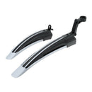 Mudguard for MTB Road bike Front and Back Mudguard Plastic Gray H7Q7