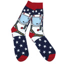 10x Mens Casual Cotton Stockings Breathable Crew Socks Bright Colors Hosiery