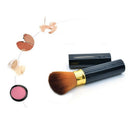 MeiNaiQi 1Pc Pro Retractable Dome Blush Brush Aluminum Eye Shadow Powder Bo