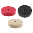 6 pcs 75mm Abrasive Polishing Wheel Replacement Metal Dust Paint Remove Tool YLK
