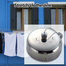 Stainless Steel Retractable Clothesline Laundry Hanger Clothes Drying Rope