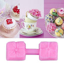 Flowers Combination Silicone Mold DIY Cake Decor Baking Fondant Tools Mold B4H0