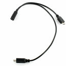 USB 2.0 A Male To 2 Dual USB Female Y Splitter Hub Power Cable Converter Ho