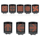 64 LED USB Rechargeable Bike Tail Light Bicycle Safety Cycling Warning Rear Lamp