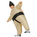 Inflatable Sumo Wrestling Suit Blow Up Fancy Dress Funny Costume Halloween