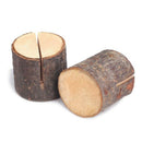 Natural Wood Table Numbers Holder Wood Place Card Holder Party Wedding Tabl