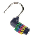 Combination Lock 4 Digit Padlock for School Gym Sports Locker, Fence, Toolbox,