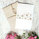 Snowflake Plastic Embossing Template DIY Scrapbooking Paper Cutting Dies