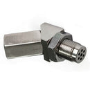 45Â° Car Oxygen O2 Sensor Adapter Catalytic Exhaust Spacer Bung Fix Check En