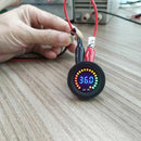 DC 12V Car Motorcycle Digital Voltmeter Voltage Gauge Meter Panel LED Display