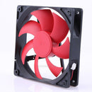 Mini 12cm 120mm DC12V 1800R 120x120x25mm  2Pin Cooling Fan for PC Computer hv2n