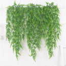 Plastic Artificial Flowers and Plants Vine 5 Heads f/ Wedding Wall Decor