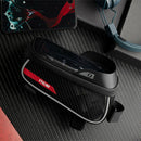 Rainproof Bicycle Bike Top Tube Bag Touchscreen Phone Bag with Dual Zippers