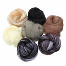 7pc 35g Needle Felting Natural Collection For Animal Projects Felting Wool #