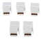 5x HDMI A Female/F Snap-in Coupler Jack Insert for Keystone Wall Plate