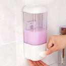 500ml Bathroom Wall Mounted Soap Dispenser Transparent Shower Shampoo Liqui