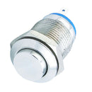 12mm DC 36V 2A Round Metal Latching Push Button ON/OFF Switch Waterproof