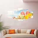 5pcs 5D DIY Full Drill Diamond Painting Beach Cross Stitch Mosaic Kit Decor