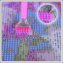 DIY Diamond Painting Cross Stitch Diamond Diamond Embroidery people and tre