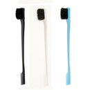 3pcs Travel Edges Control Brush Comb Soft Double Sided Grooming Hair Brush