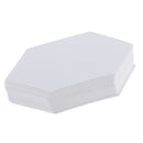 100pcs 79mm Hexagon English Paper Piecing Quilting Tool Patchwork Template