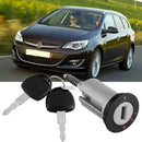 Ignition Lock Barrel 2 Keys For Vauxhall Astra Corsa Zafira Meriva Tigra Co