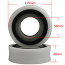 4Pcs/Set 55-119Mm Insert Inlay Foam Sponge for 1.9 Inch RC Crawler Tires Ty