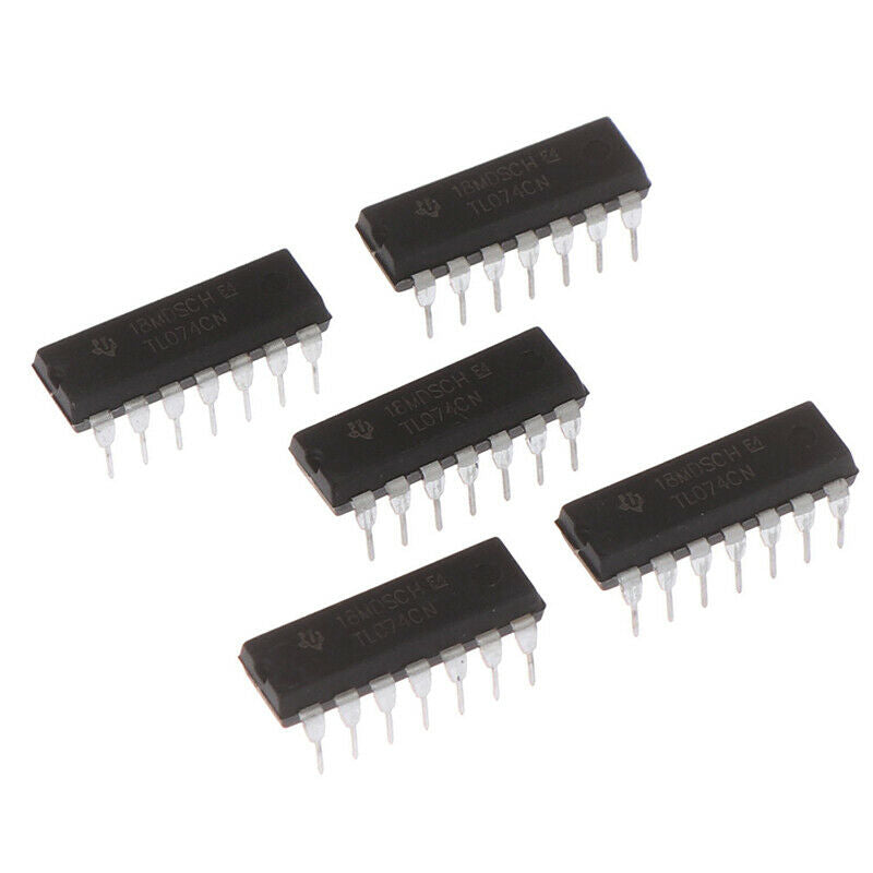 10PCS TL074CN new in-line DIP-14 four operational amplifie Ew