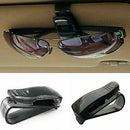 Black Car Auto Sun Visor Glasses Sunglasses Card Ticket Holder Clip Universal !!