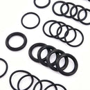 225 x Rubber O Ring O-Ring Washer Seals Assortment Black Car Air Gas Kit 18 Size