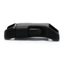 10x 25mm plastic side quick release buckles for webbing bag strap clips black ME
