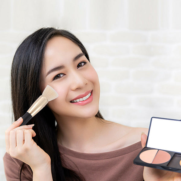 Oblique Head Blusher Foundation Brush Powder Concealer Face Makeup Brushes